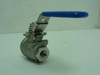 FNW 220AB 1/4"; Inline Ball Valve; SS; 1/4 FNPT; 2000 CWP