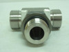 SSP 12 S5OLO-SS; Branch Tee; SS-316; 3/4 ORFS x 3/4 BOSS