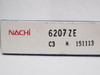 Nachi 6207ZE/C3; Ball Bearing 35mmID x 72mmOD x 17mm Wide