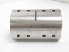 MFG- 2CC-062-062-SKW; Clamping Coupler; SS; 5/8"ID; 2-Piece