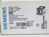 Siemens 3RT1017-1BB41; Contactor; 12A; 3P; 600VAC Coil: 24VDC