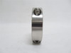 Climax 2C-175-S; Clamping Collar; 1-3/4"ID; Two Piece; SS