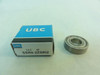 UBC Bearing SSR8-2ZSRI2; Ball Bearing 0.5"ID 1.125" OD 0.31" W