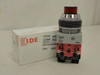 Idec ALS23311NR; Push Button; Momentary; Red; Illuminated