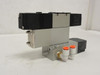 SMC NVFS2400-5F; Pneumatic Valve Assy; 0.15~1.0Mpa; 21-26VDC