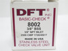 DFT 8002; In-Line Check Valve SS; 3/8FNPT x 1MNPT;  0-2500PSI