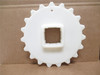 Intralox S100-1-5/8-19; Sprocket; 19 Teeth; 1-5/8" Sq Bore