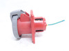 Hubbell HBL4100R7W; Red Watertight Pin/Sleeve Receptacle; 100A