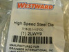 Westward 2LWY9; Round Thread Die; 7/16-20 NF; High Speed Steel
