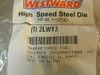 Westward 2LWY3; Round Solid Die; 1/4"-28; Right Hand