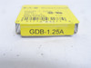 Bussmann GDB-1.25A; Lot-4; Fast-Acting Glass Fuses; 1.25 Amp