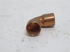 Industry-Std 5P049; Lot-3; Wrot Copper Rough 90Deg Elbow; 1/4"