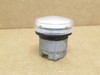 Schneider ZB4BV013S; Head For Pilot Light; White; 22mm; Metal