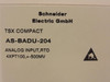Schneider AS-BADU-204; Analog Input Module; 4XPT100;+-500MV