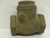 Stockham B-322T-1-1/2; Swing Check Valve; Bronze; 1-1/2" FNPT