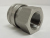 Foster 75FSS; Straight-Thru Connector; SS-303; 3/4 FNPT