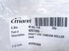 Marel 4267205; Tension Roller Shaft; SS; 8" Long; 17mmOD