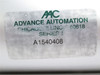 AAC A1540408; Aluminum Air Cylinder; 3.25 Bore x 7" Stroke