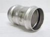 Viega 85292; Coupling W/Stop; SS-304; 2" x 2" Press Fit