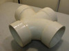Nibco 420-040; PVC Cross; 4" Nominal Size; Schedule 40