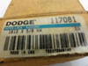 Dodge 117081; Split Taper Bushing; 5/8"ID 1" L thru Bore