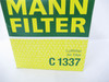 Mann C1337; Replacement Filter