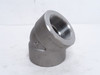 Industry-Std 1MMX2; Pipe Elbow; 45Deg; Class: 3000; 2NPT