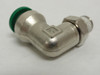 Parker W169PLP-6-2; Swivel Elbow 90Deg; 3/8" Tube x 1/8" NPT