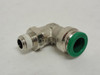 Parker W169PLP-6-2; Swivel Elbow 90Deg; 3/8" Tube x 1/8" NPT