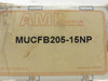 AMI MUCFB205-15NP 15/16; Flange Bearing; 15/16"ID; 3-Bolt