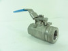 Industry-STD 20K944; SS Ball Valve 1/2"NPT; 2-Piece