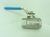 Industry-Std 1WMZ5; Ball Valve 1"NPT; 2000PSI; CF8M
