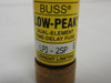 Bussmann LPJ-2SP; Fuse; Low-Peak; 2Amp; Current Limiting