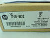 Allen-Bradley 1746-IB32; I/O Module SLC500 Ser. D; Missing Door