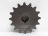 Tsubaki 35B19F-1/2; Sprocket #35; 19 Teeth; 1/2"ID