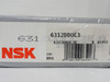NSK 6312DDUC3; Ball Bearing; 60mm ID; 130mm OD; 31mm Width
