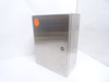Hoffman CSD16126SS; Wall-Mount Enclosure; SS; 12" x 16" x6"