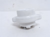 Leviton 061-9878; White Glazed Porcelain Lamp Base; 660W 600V