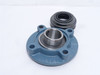 ASAHI UCFC208; Flange Bearing; 40mmID; 4-Bolt; W/Cap