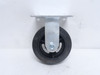 MFG- C4706101; Rigid Plate Castor; 6" x 2" Wheel; 4-Bolt