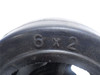 Albion C4706101; Rigid Plate Castor; 6" x 2" Wheel; 4-Bolt