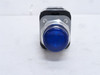 Allen-Bradley 800T-PB16B; Illuminated Blue Push Button 120VAC
