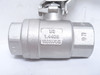 Eriks 7752; Econ Ball Valve; SS; 1/2NPT; 1000WOG