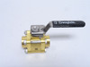 Swagelok B-63TF8; Brass Ball Valve; 1/2NPT; 100PSIG