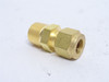 Swagelok B-600-1-6; Brass Tube Fitting; 3/4" Tube x 3/8NPT