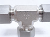Swagelok SS-810-3; Air Tube Tee; SS-316; 1/2" Compression
