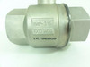 TCI TC-02XWS; Full Port Ball Valve 1-1/2"NPT; 1000WOG
