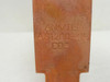Anvil AS1200-4-1/8; Lot-4; Copper Plated Strut Clamps; 4-1/8"