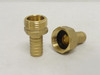 MFG- MDL-UNKN-178666; Brass Hose Connector Set; 5/8" Barb OD