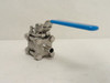 Industry-Std 11A429; Sanitary Ball Valve SS-316; Weld; 1/2"